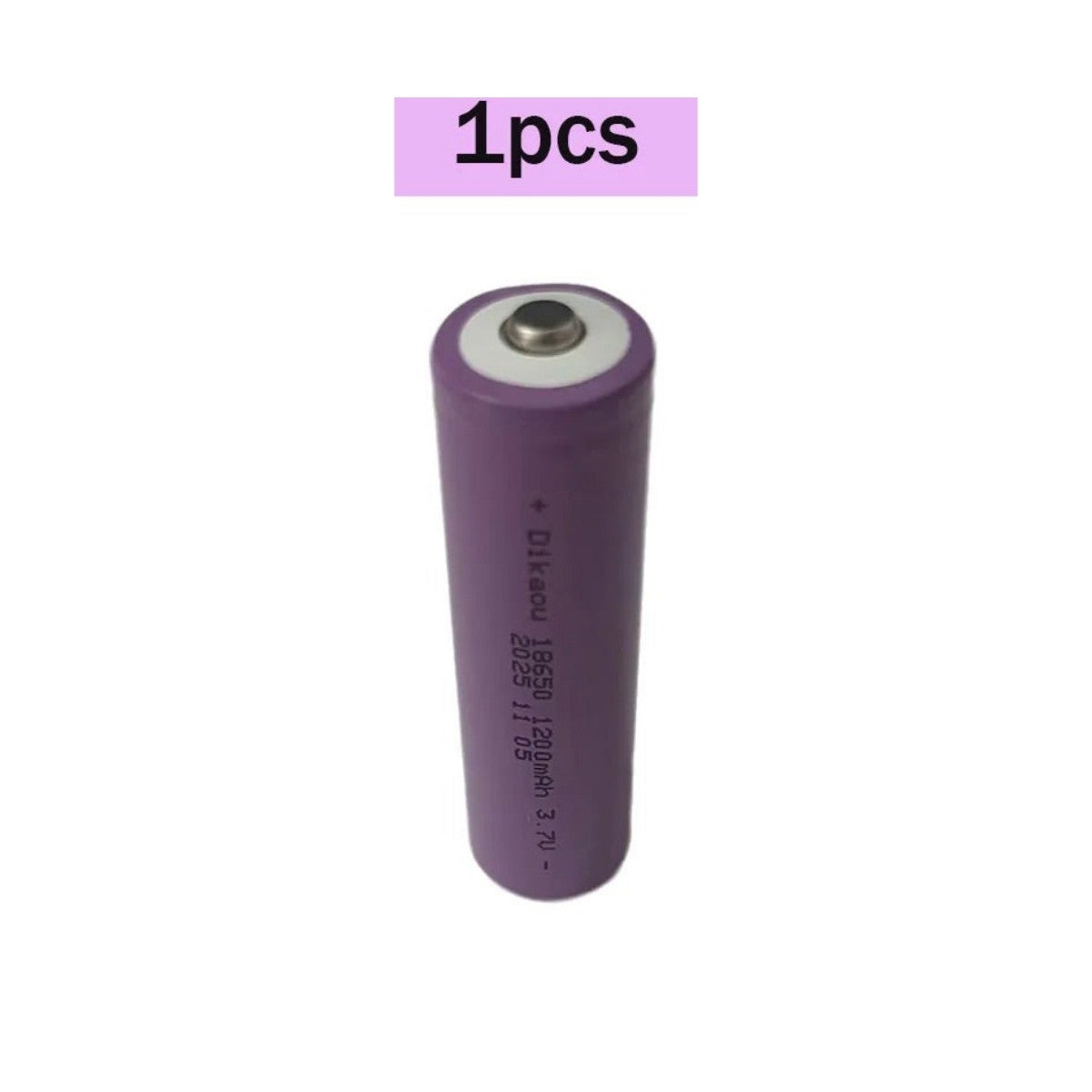 Bateria Recargable 18650 VIDA - foto de producto enfocada