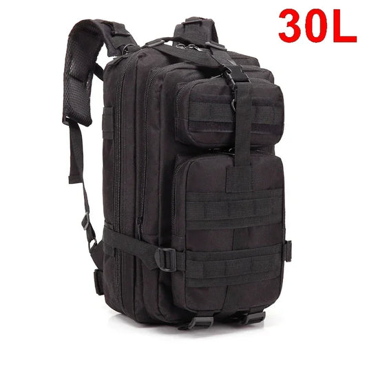 30/50L Tactical Backpacks for Man Hking Outdoor Survival Bags 3P Assault Pack EDC Molle Pack for Trekking Hunting Bag