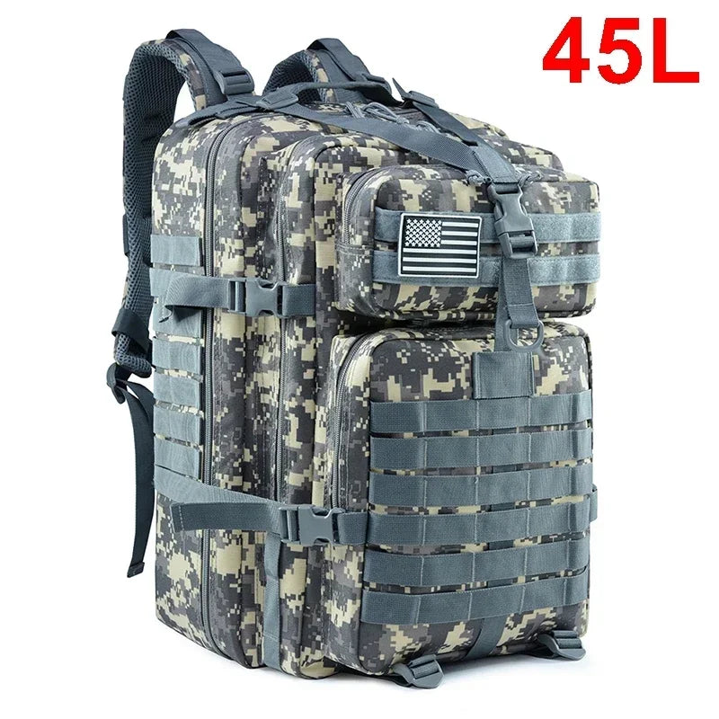 30/50L Tactical Backpacks for Man Hking Outdoor Survival Bags 3P Assault Pack EDC Molle Pack for Trekking Hunting Bag