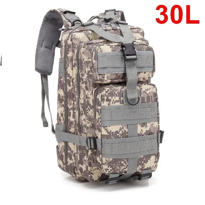 30/50L Tactical Backpacks for Man Hking Outdoor Survival Bags 3P Assault Pack EDC Molle Pack for Trekking Hunting Bag