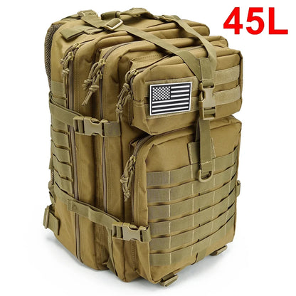 30/50L Tactical Backpacks for Man Hking Outdoor Survival Bags 3P Assault Pack EDC Molle Pack for Trekking Hunting Bag