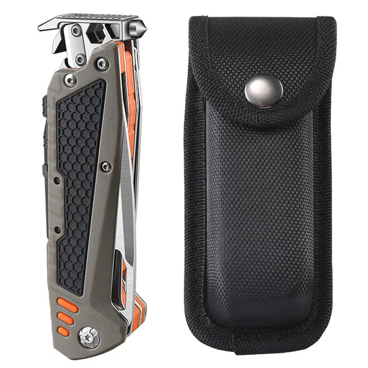 2025 New Outdoor Popular Multi Functional Folding Combination Tool for Convenient Camping and Hiking EDC Survival Equipment