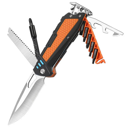 2025 New Outdoor Popular Multi Functional Folding Combination Tool for Convenient Camping and Hiking EDC Survival Equipment