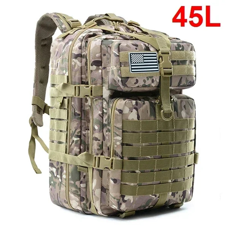 30/50L Tactical Backpacks for Man Hking Outdoor Survival Bags 3P Assault Pack EDC Molle Pack for Trekking Hunting Bag