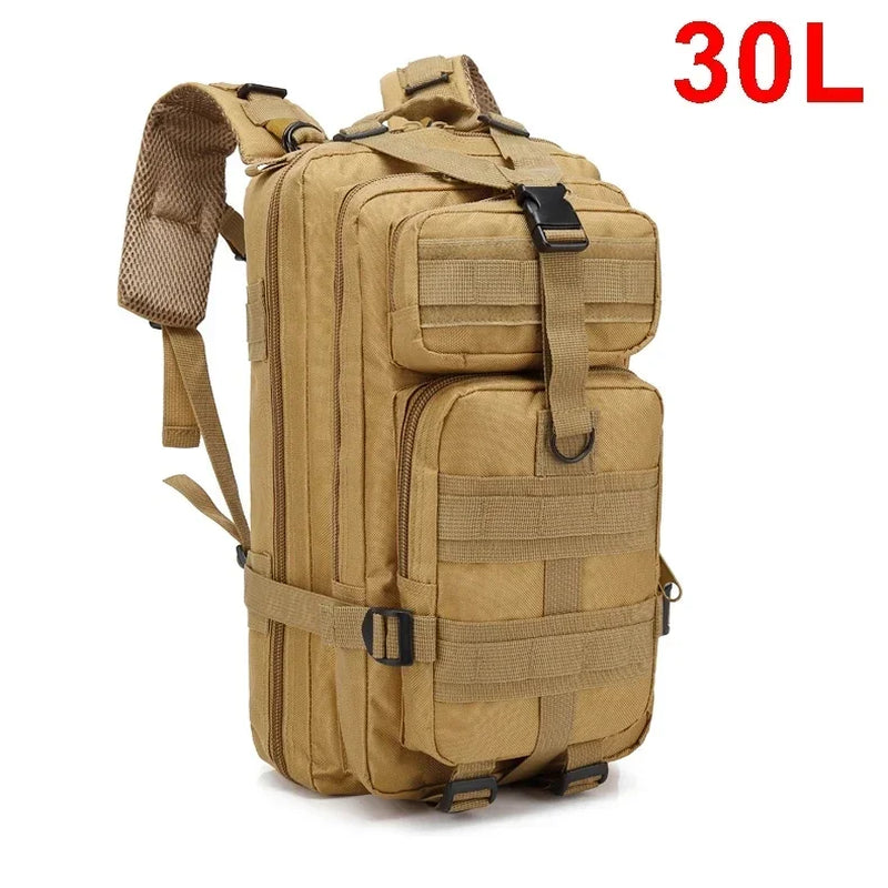 30/50L Tactical Backpacks for Man Hking Outdoor Survival Bags 3P Assault Pack EDC Molle Pack for Trekking Hunting Bag